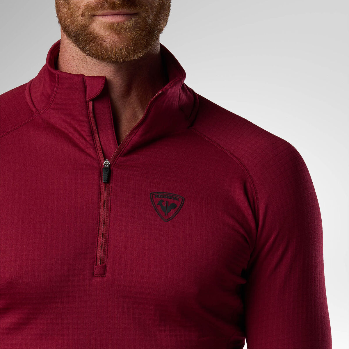Rossignol Forro polar hombre con media cremallera Blackside [Ldw.value.EnumValue;@1464a4d