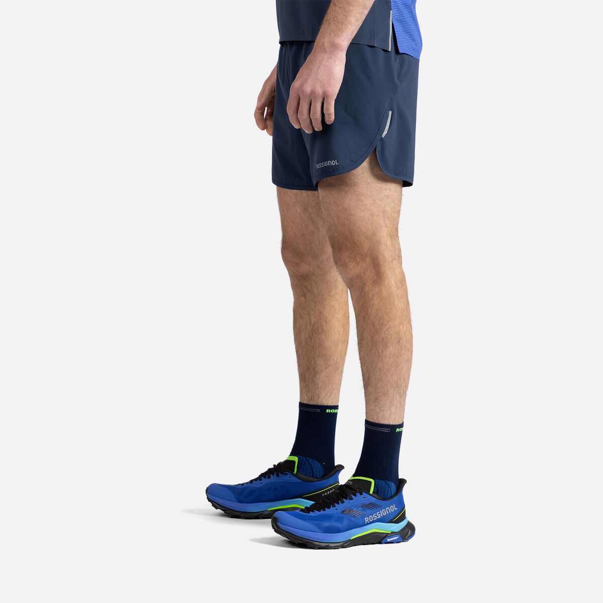 Rossignol Men's Sapa Trail Running Shorts 5' Blue