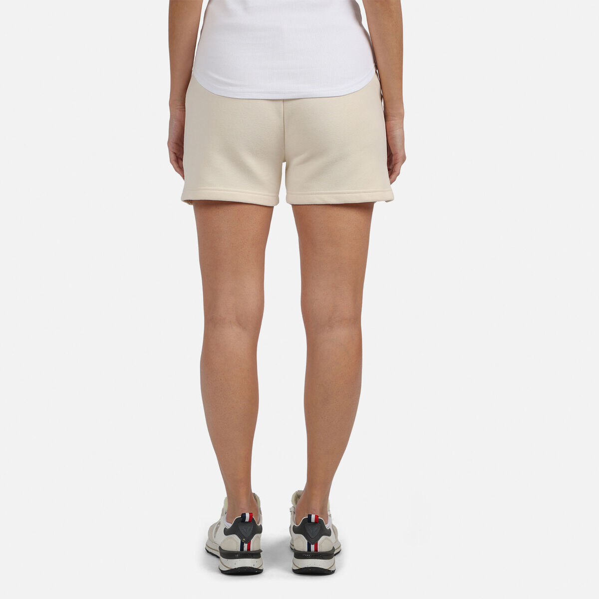 Pantalones cortos con bordado para mujer