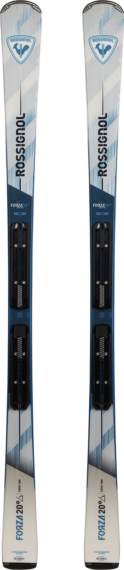 Men's On Piste Skis Forza 20D V-Fg 1080 Xpress | White | Rossignol
