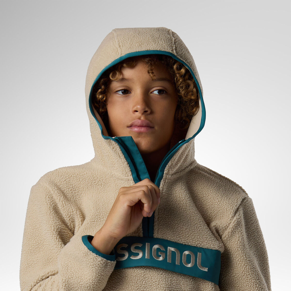 Rossignol Juniors' Alltrack Anorak Fleece [Ldw.value.EnumValue;@4929df7e