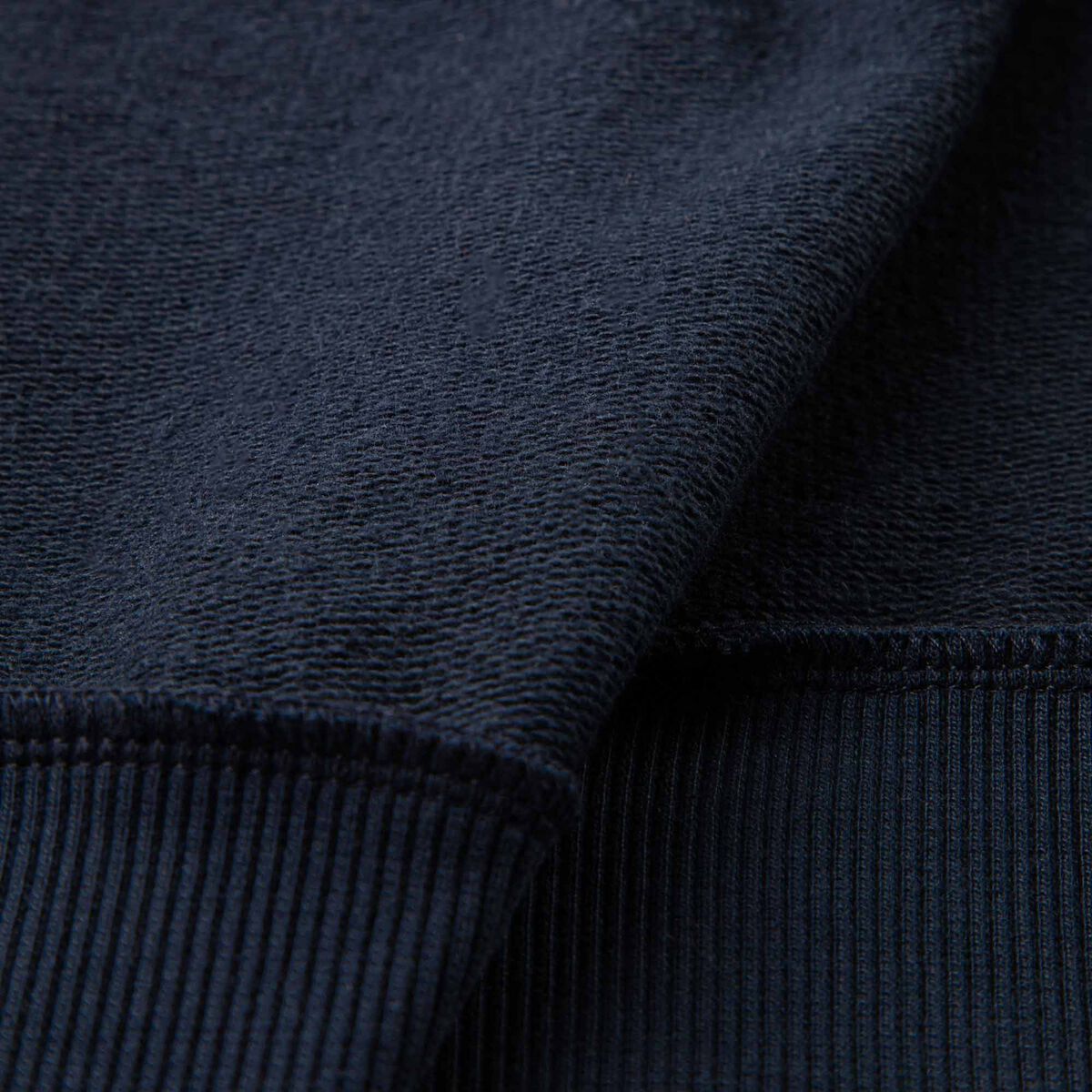Herrensweatshirt aus Baumwolle mit Kapuze, Logo und durchgehendem Reißverschluss