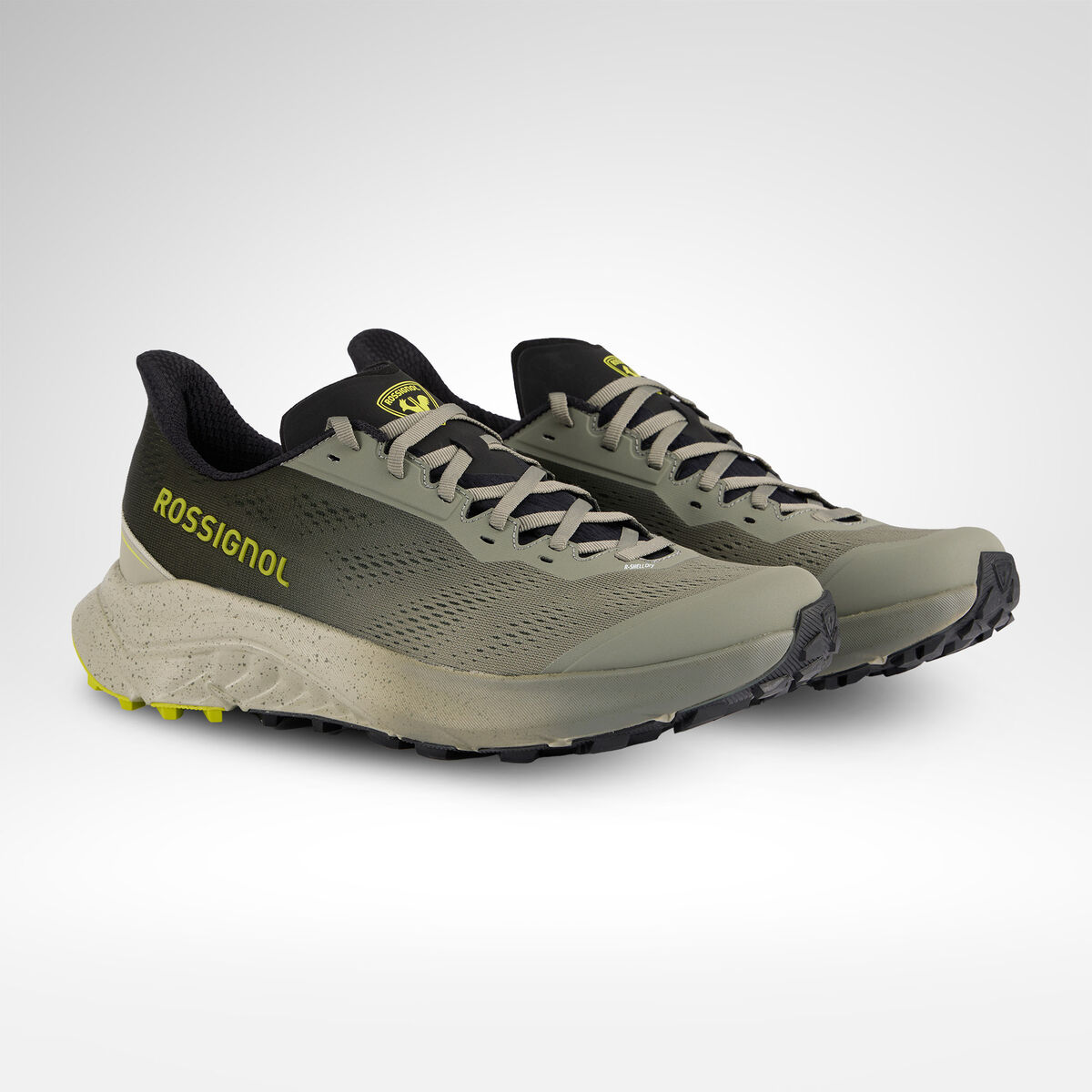 Rossignol Men's Venosk R-Shell Dry Trail Running Shoes Green