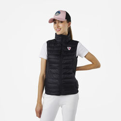 Rossignol Doudoune l&eacute;g&egrave;re sans manches pour femme Black
