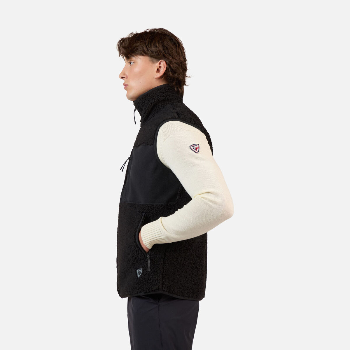 Rossignol Men's All Track Sherpa Vest Black