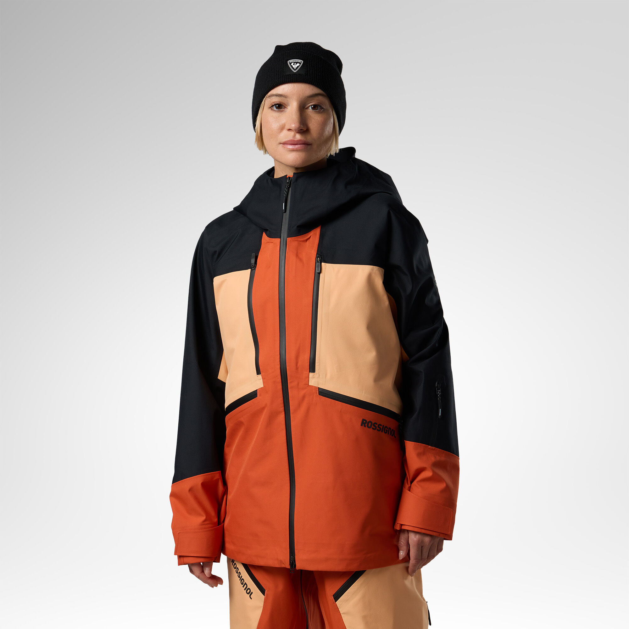 ロシニョール　W SKPR ACTIVE JKT - 432 オレンジレディース WOMEN'S PROCLIVITY ATHLETE SKI JACKET | OUTLET | Rossignol