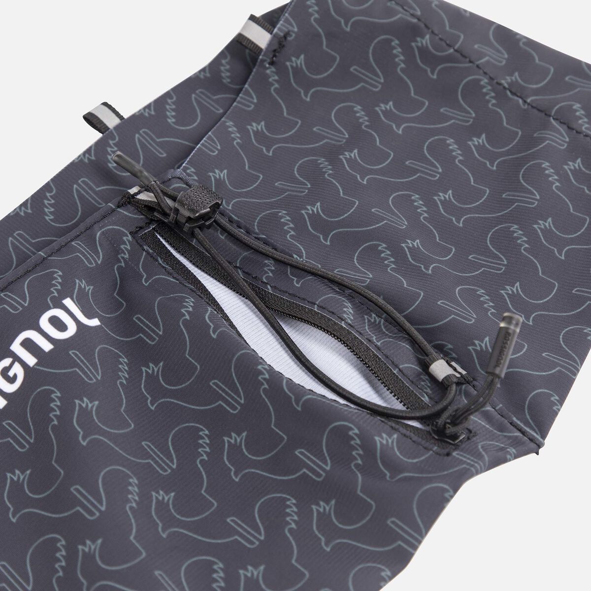 Rossignol Sac banane unisexe stretch de course Black