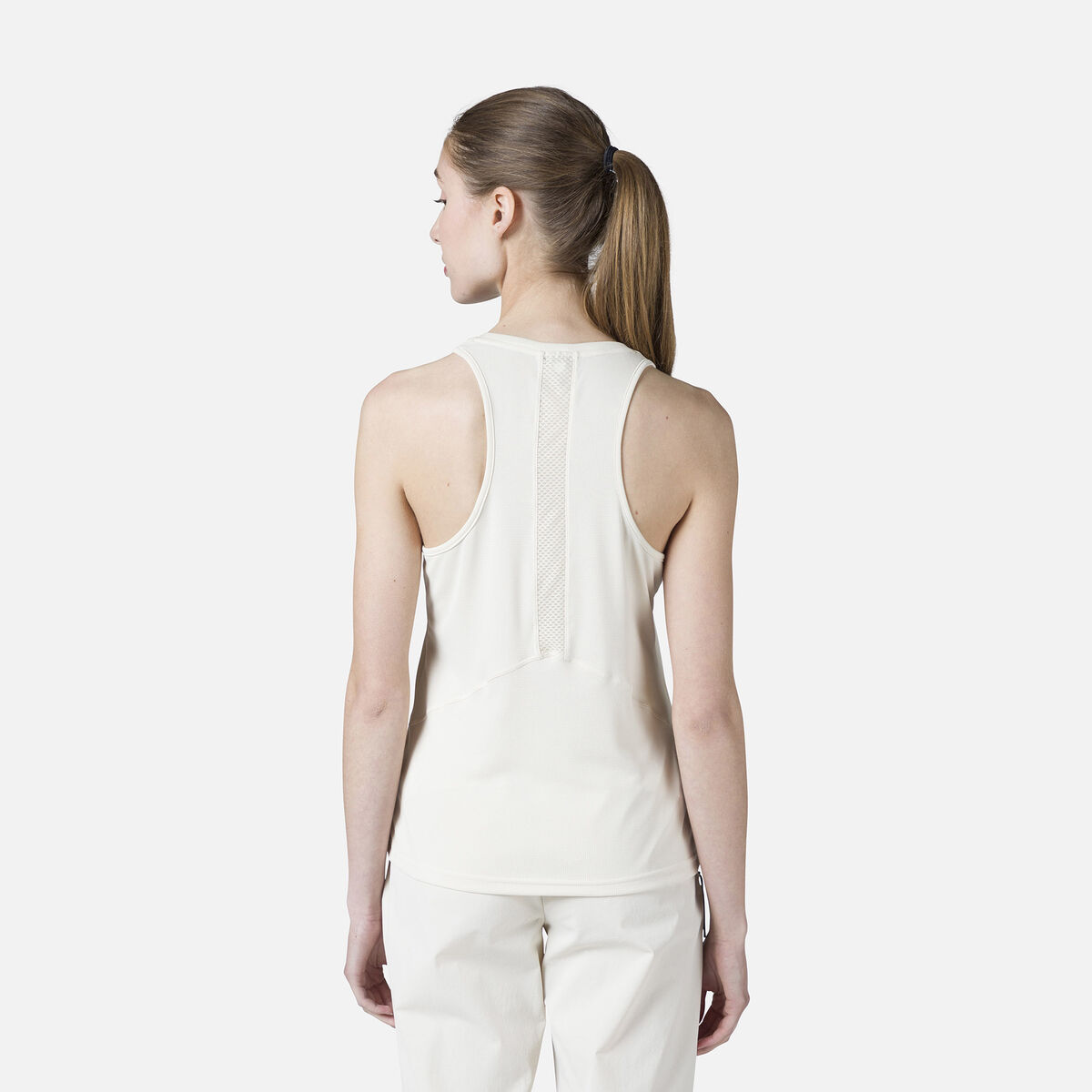 Rossignol Women's Plain Hiking Tank Top White