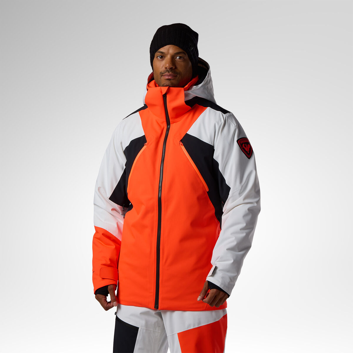 Rossignol Men's 4-Way Stretch Insulated Ski Jacket Red