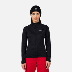 Rossignol Women's Blackside Mix Full-Zip Fleece black