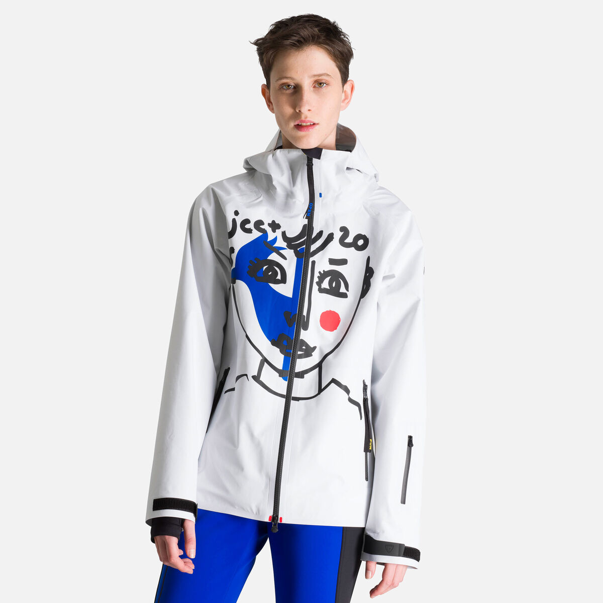 Rossignol Veste shell Eco Logic JCC Femme White