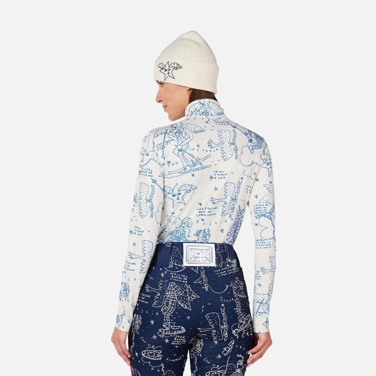 Rossignol Sudadera con media cremallera JCC Booster para mujer Multicolor