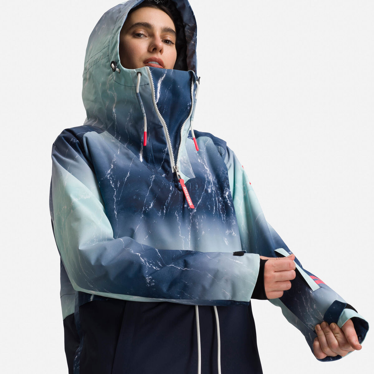 Rossignol Impermeabile donna Exces Print blue