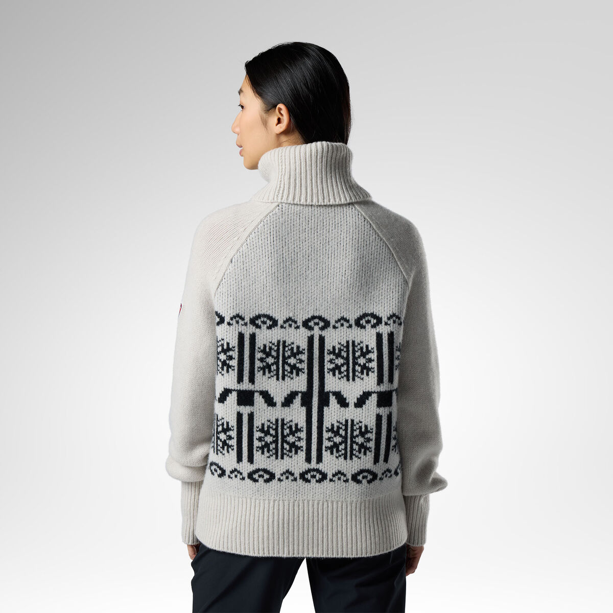 Rossignol Women's Patterned Crewneck Sweater [Ljava.lang.Object;@1fafa60e