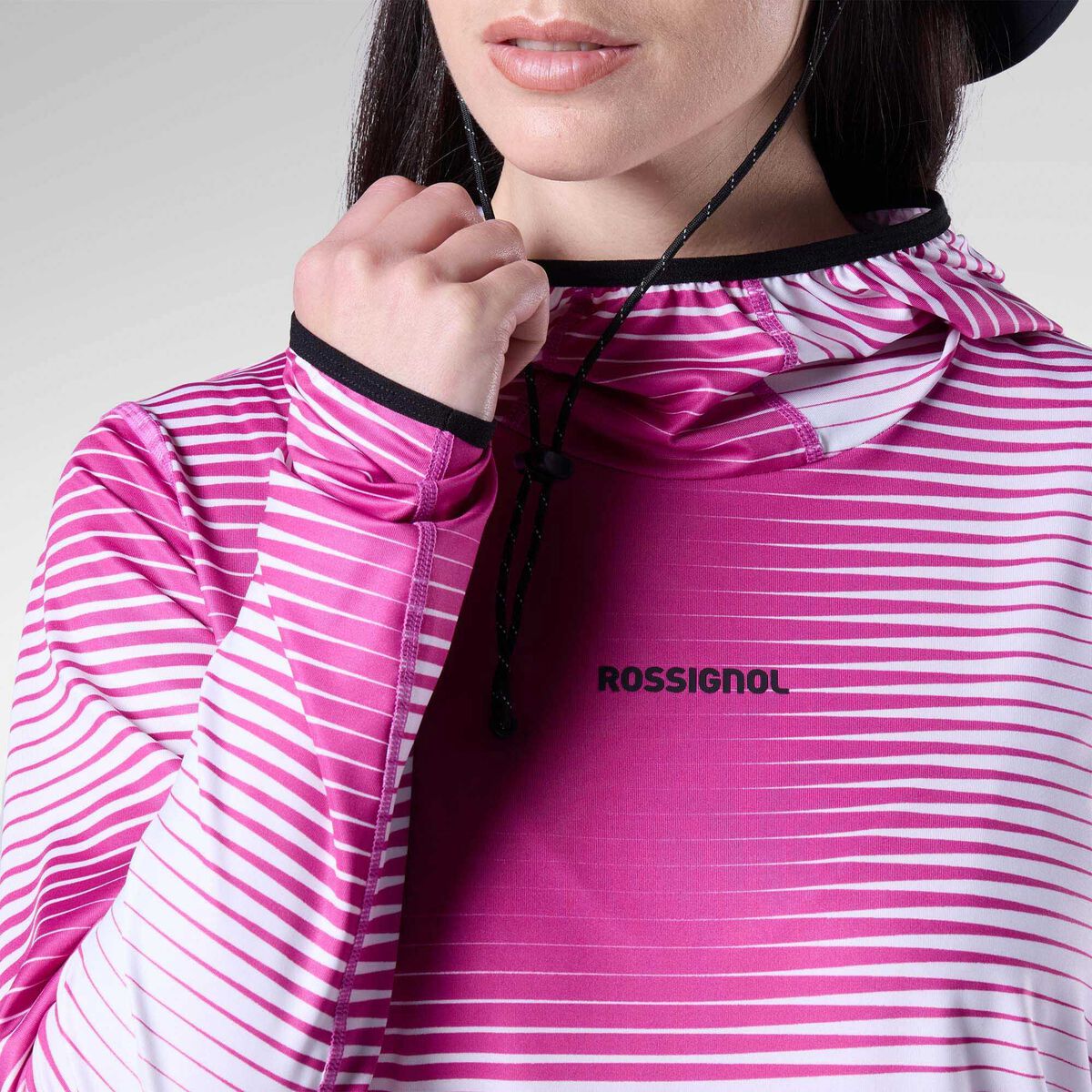 Rossignol Women's Westweg Sun Hoodie Pink/Purple