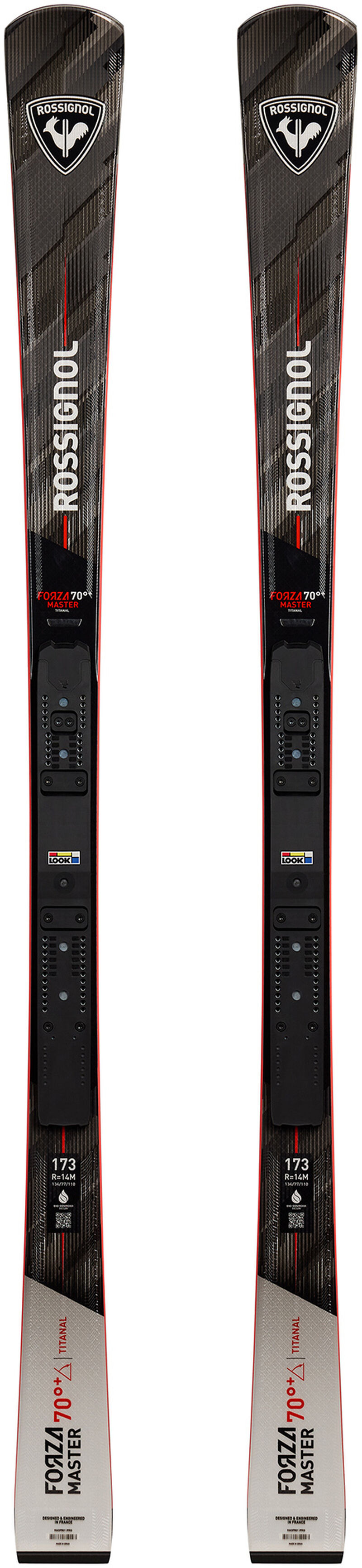 Rossignol Rossignol Forza 70' TI+ Master R22 Skier Schwarz