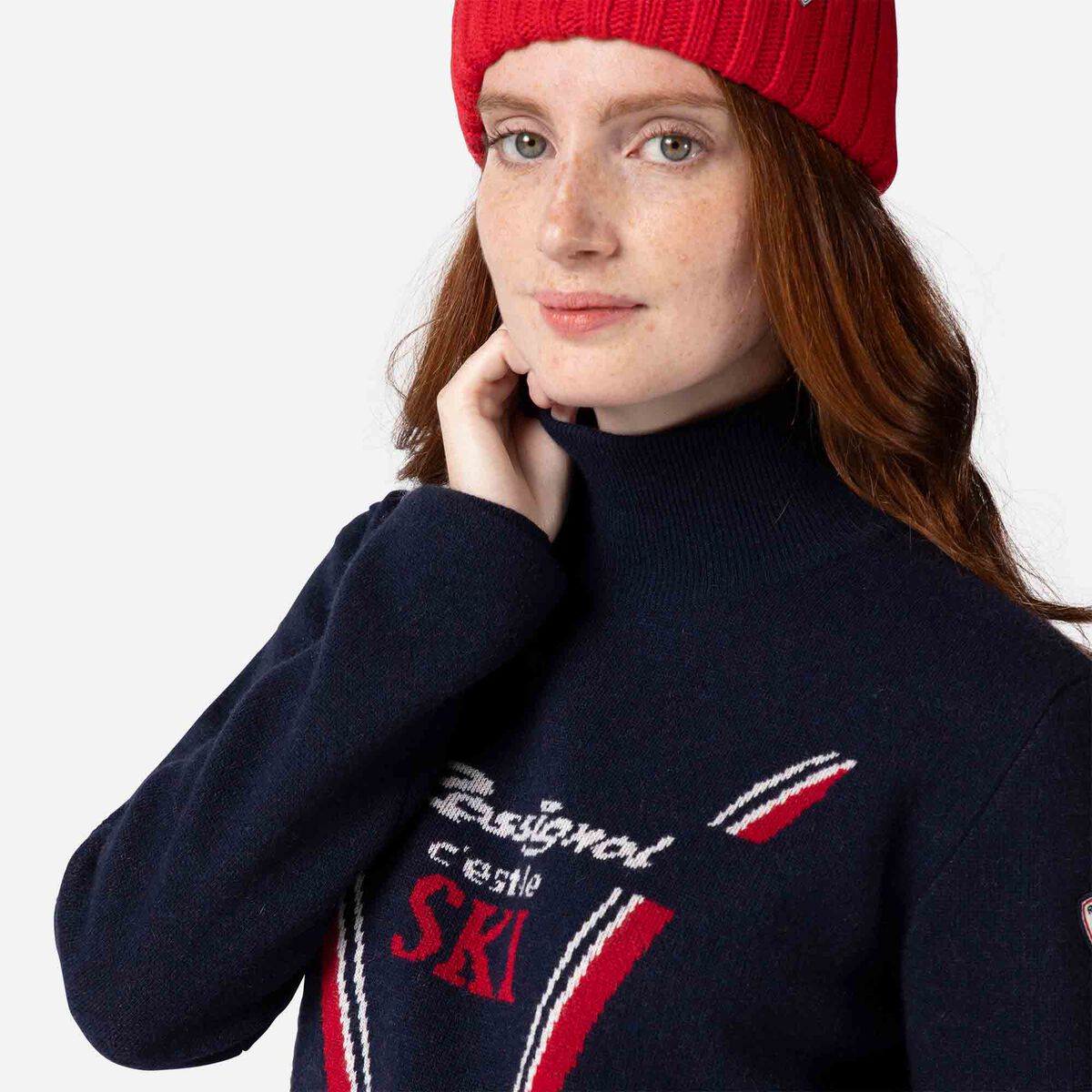 Women's Victoire Turtleneck Knit Sweater