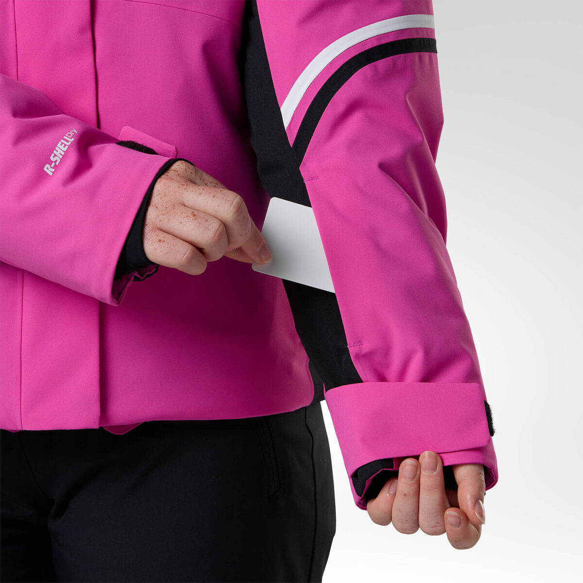 Rossignol Women's Strawpile Insulated Ski Jacket Pink Purple