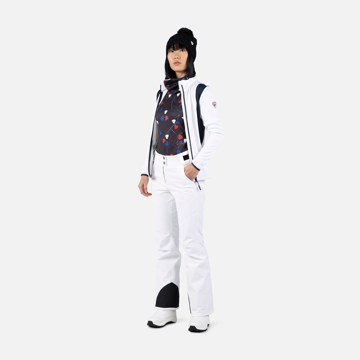 Rossignol Pantalon de ski femme Diretta Blanc
