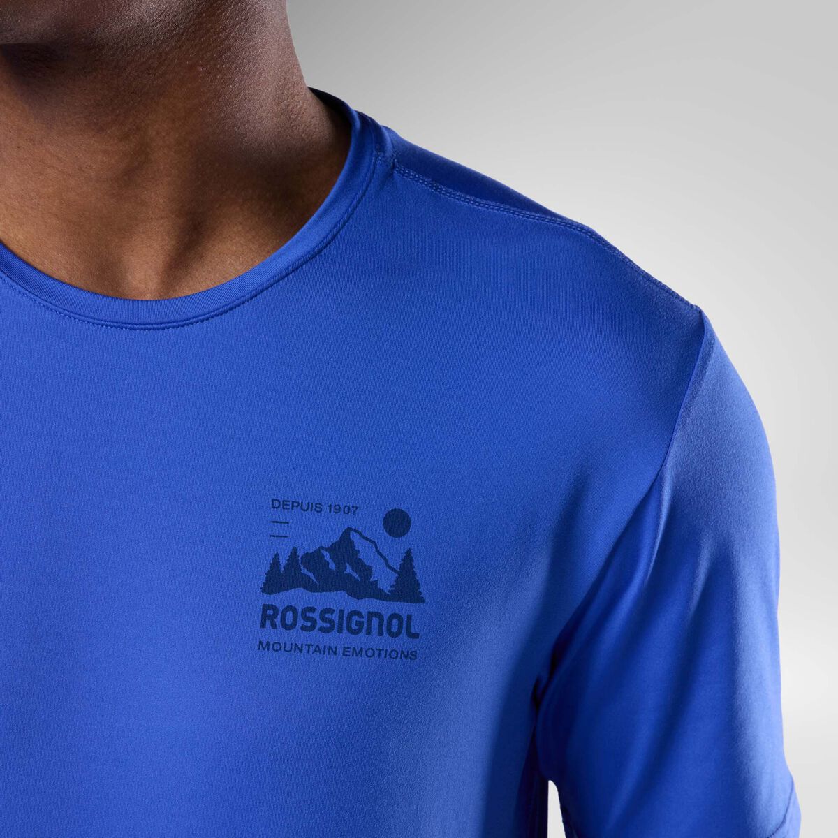 Rossignol Men's Graphic Active Tee Blue