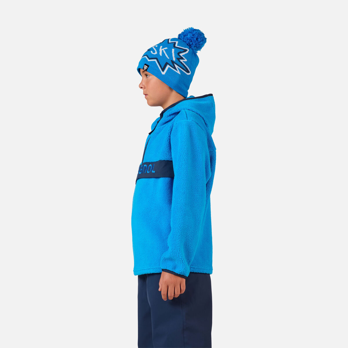 Rossignol Juniors' Alltrack Anorak Fleece Blue