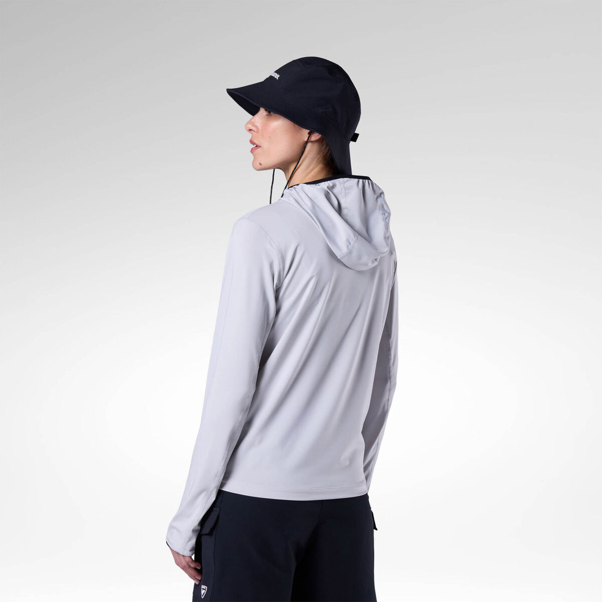 Rossignol Women's Westweg Sun Hoodie Grey