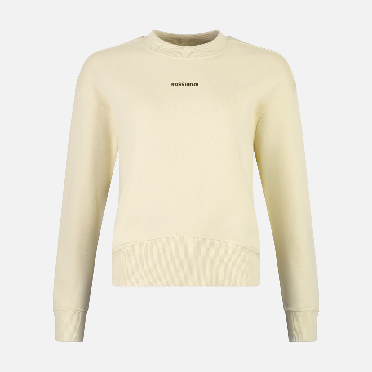 Rossignol Logo-Sweatshirt mit Rundhalsausschnitt f&uuml;r Damen yellow