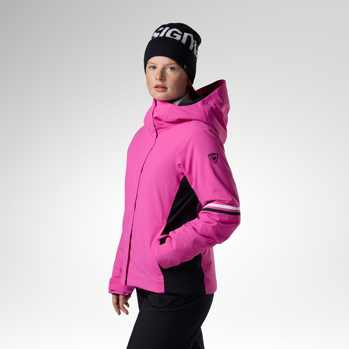 Rossignol Women's Strawpile Insulated Ski Jacket Pink Purple