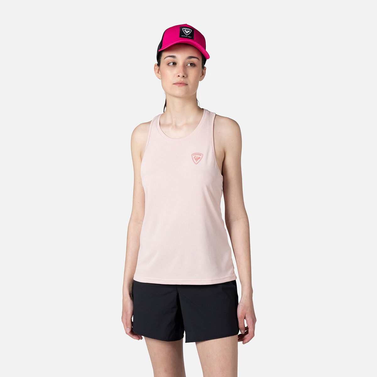 Rossignol Women's Plain Hiking Tank Top Pink/Purple
