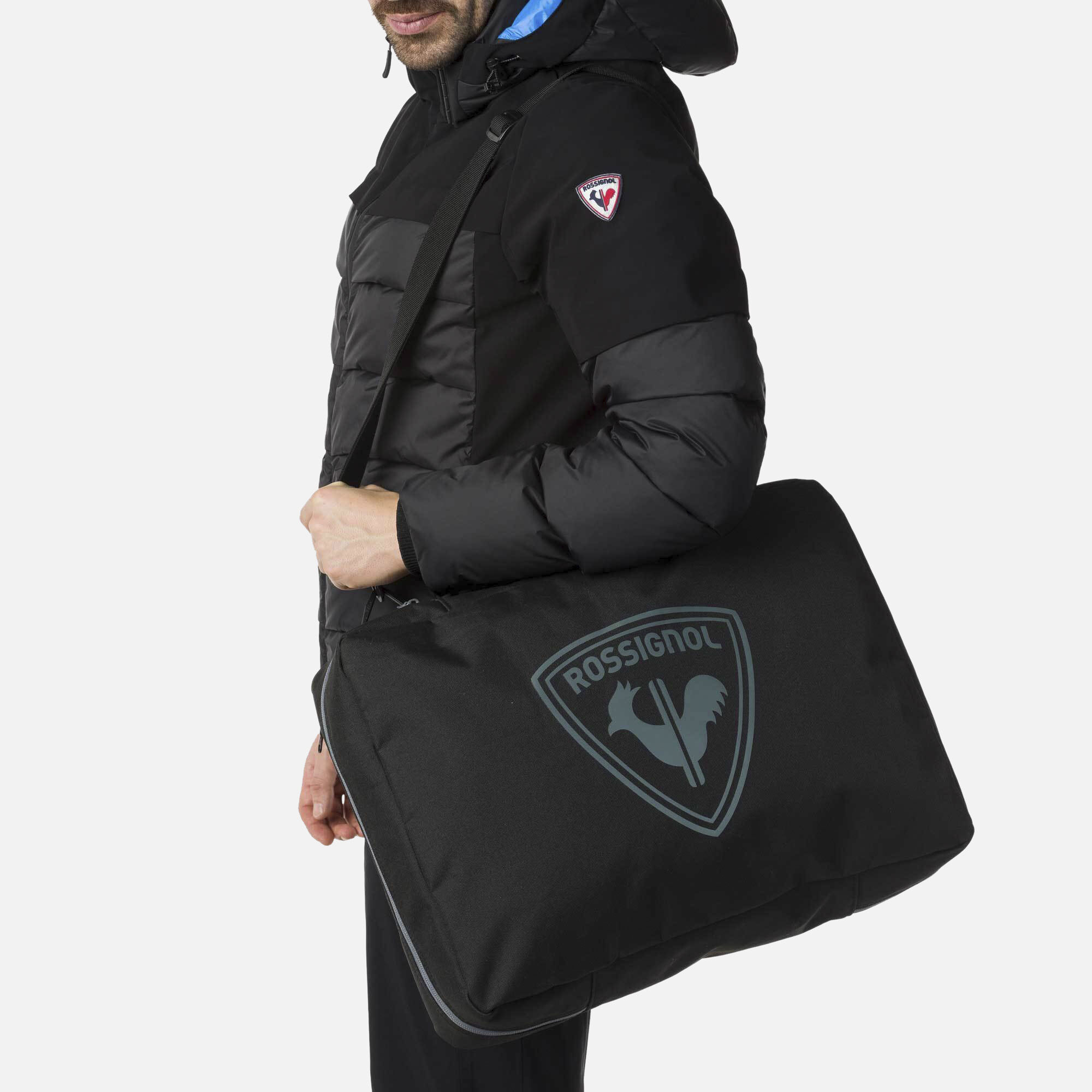 Unisex Basic Dual Basic Boot Bag | Black | Rossignol