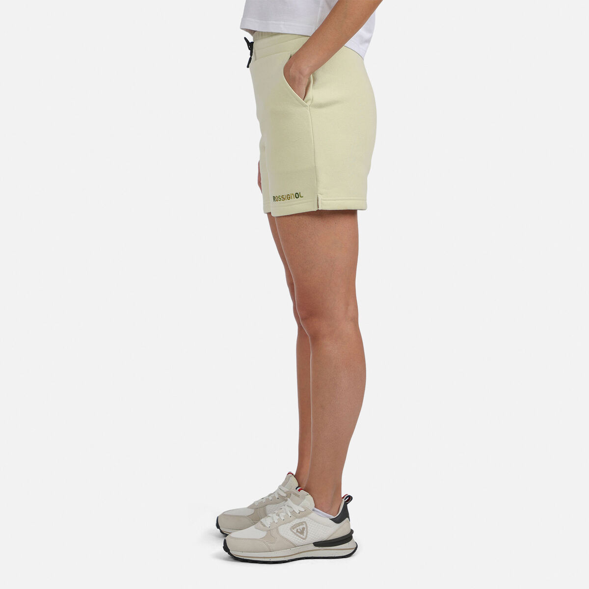 Rossignol Women's Embroidery Shorts Yellow