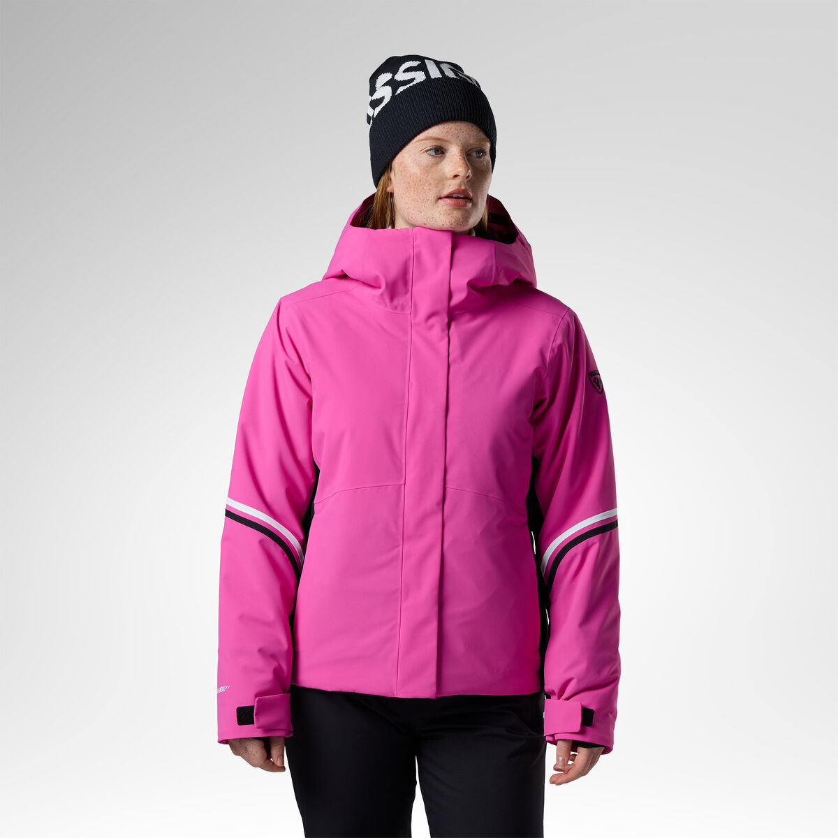 Rossignol Women's Strawpile Insulated Ski Jacket Pink Purple