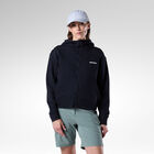 Sudadera con logotipo y cremallera completa para mujer