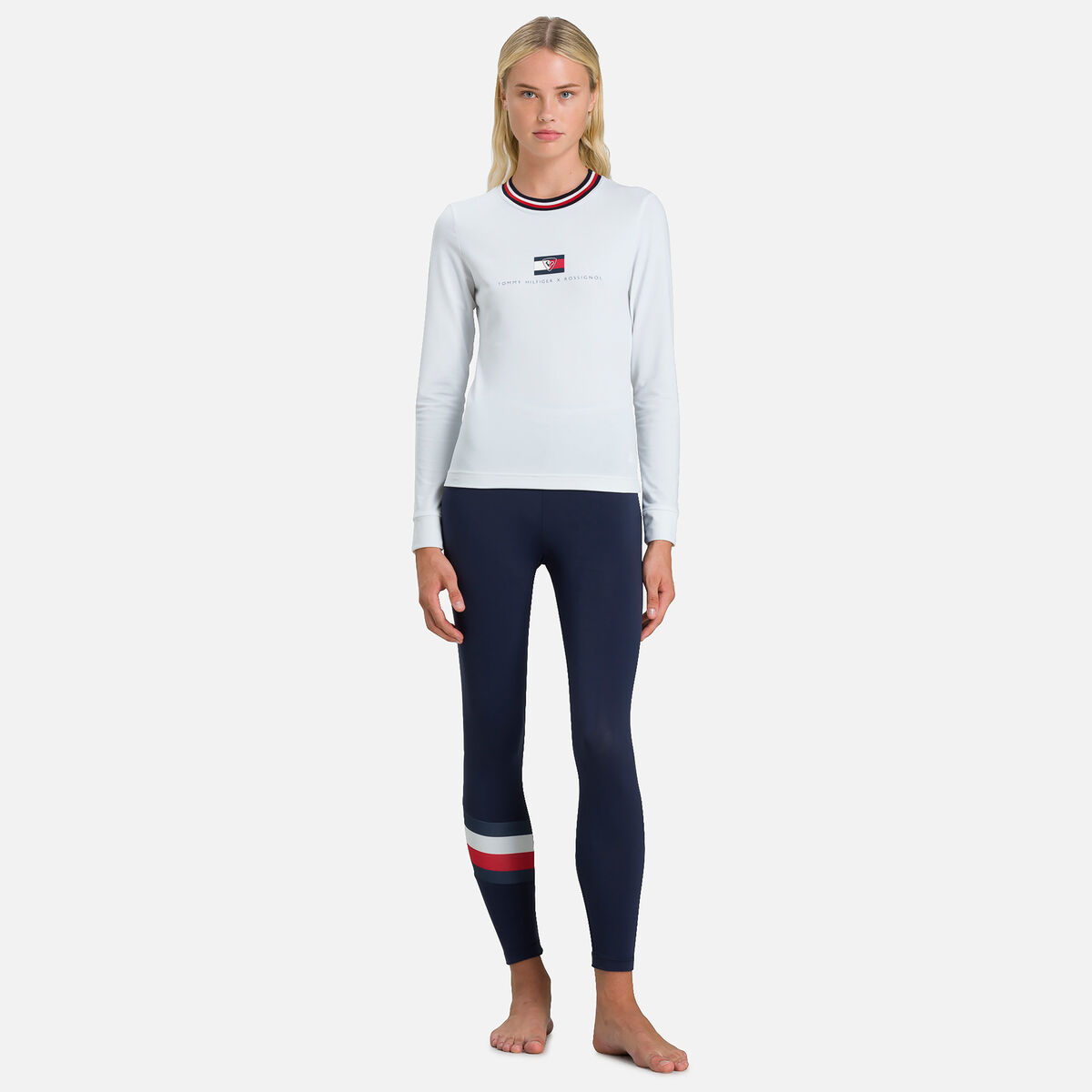 Rossignol Tommy Hilfiger Women's Crewneck Layer White