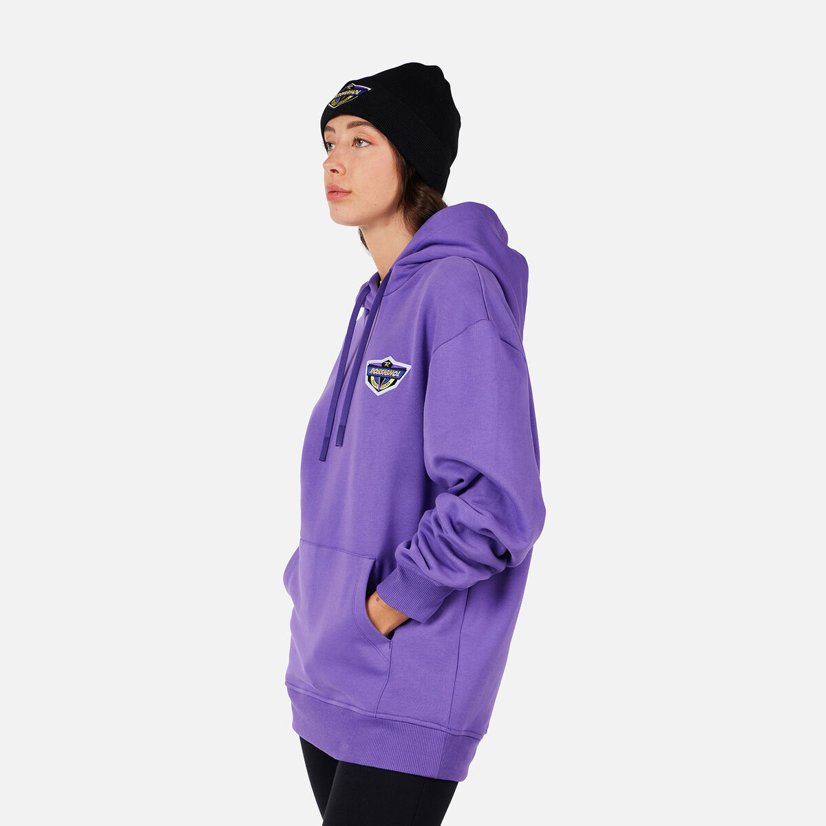 Rossignol Super Hoodie Pink/Purple