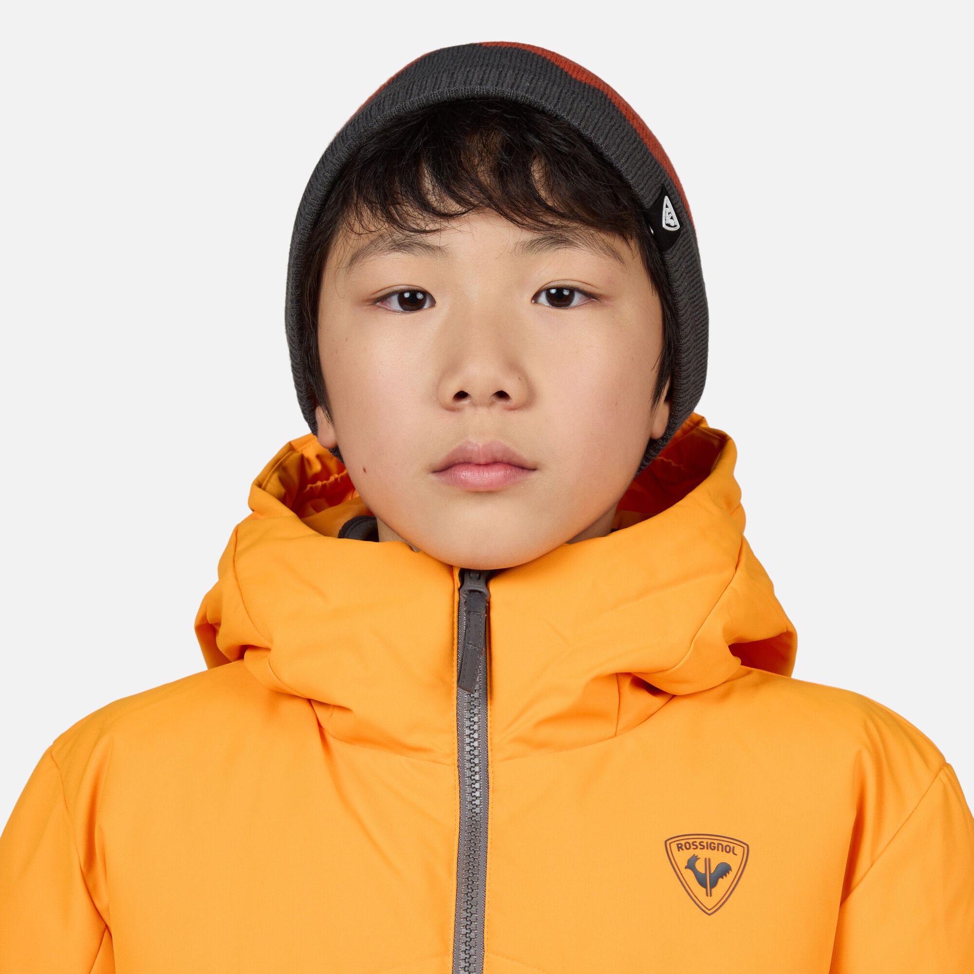 Boys' Siz Ski Jacket | Orange | Rossignol