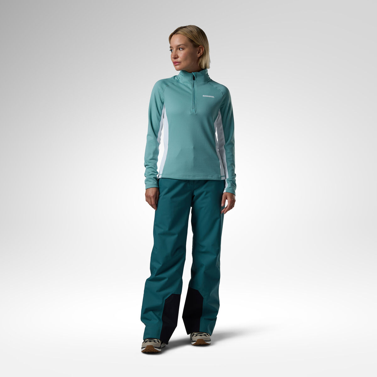 Rossignol Women's Blackside Mix Half-Zip Fleece [Ljava.lang.Object;@5172312d