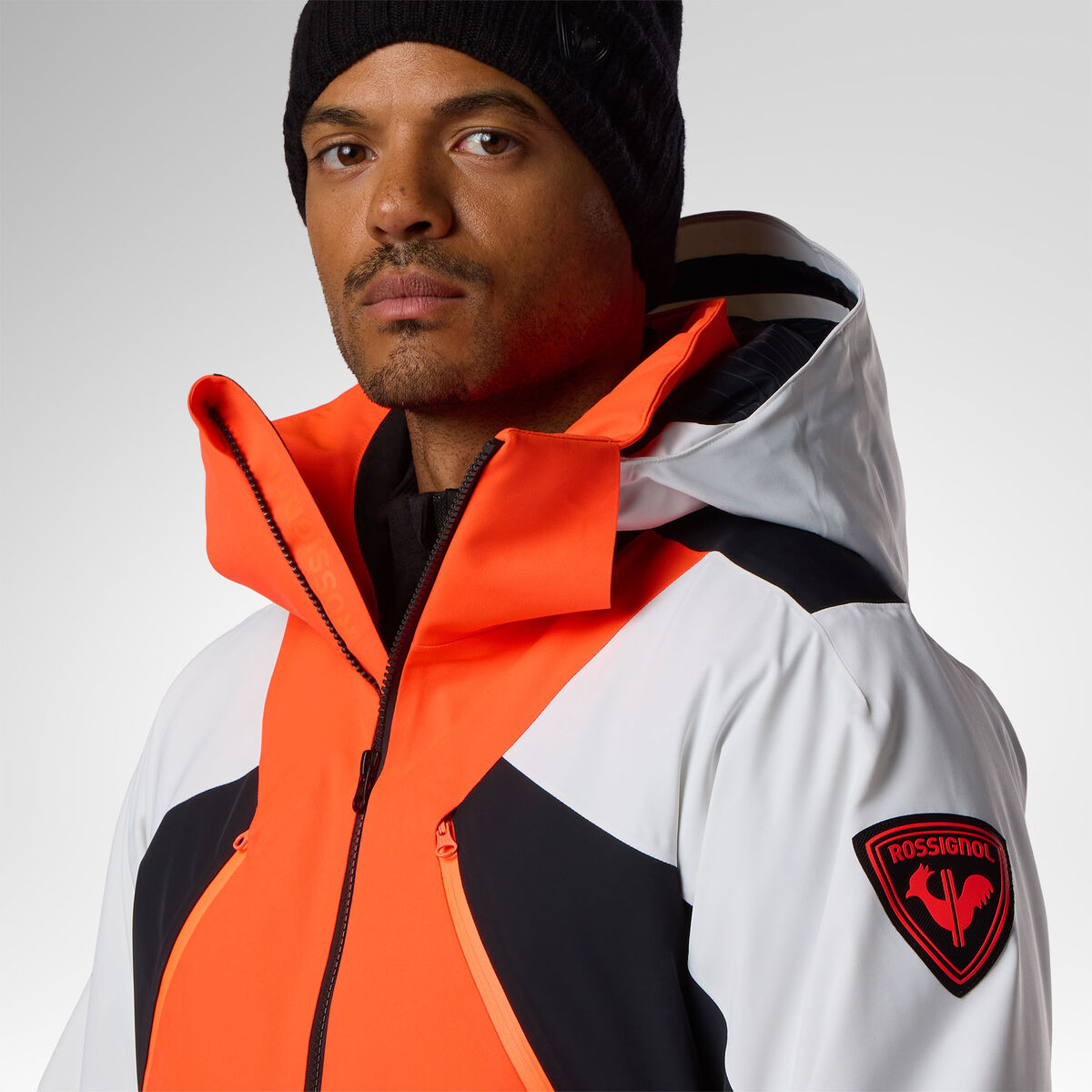 Rossignol Men's 4-Way Stretch Insulated Ski Jacket Red