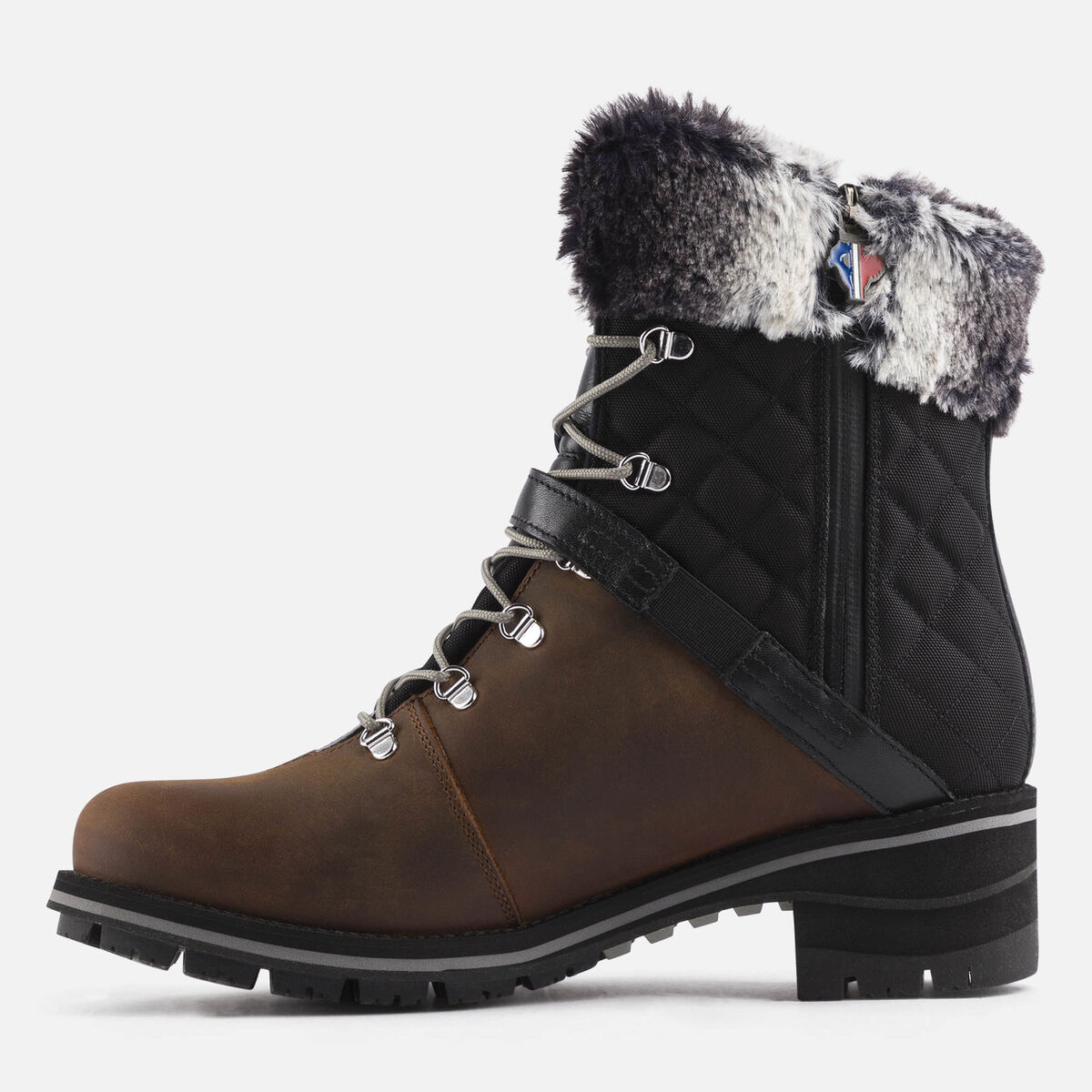Rossignol Botas 1907 Megeve 2.0 en marr&oacute;n encerado para mujer Brown