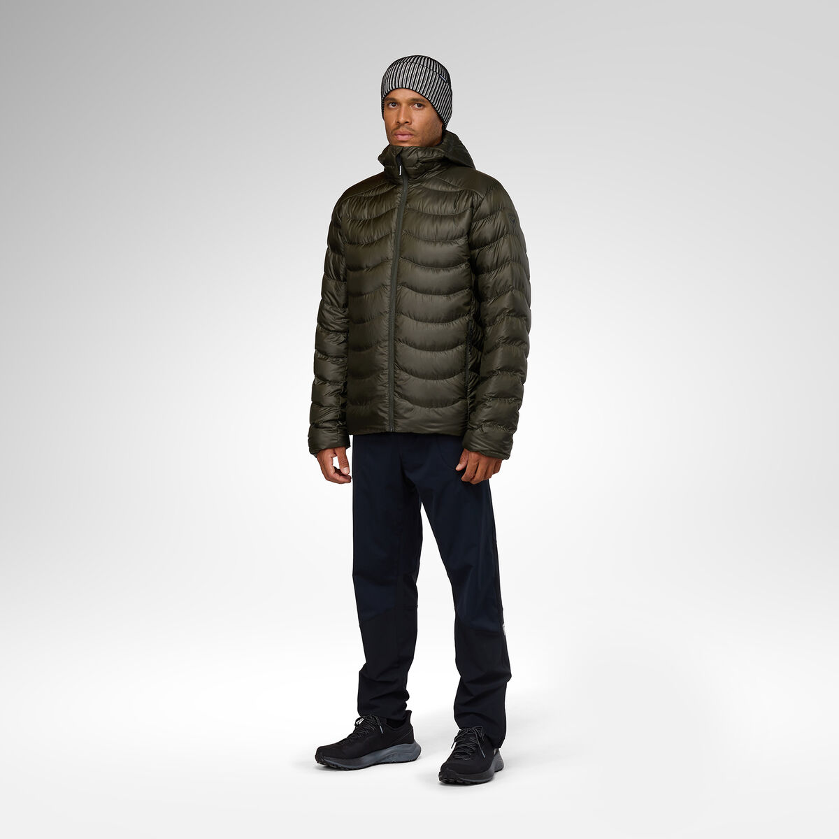 Rossignol Men's Verok Down Hoodie Jacket Green