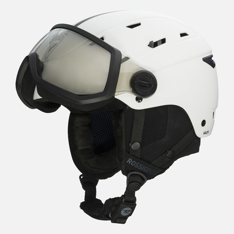 Rossignol Helmet Allspeed Visor Impacts Photochromic Strato White