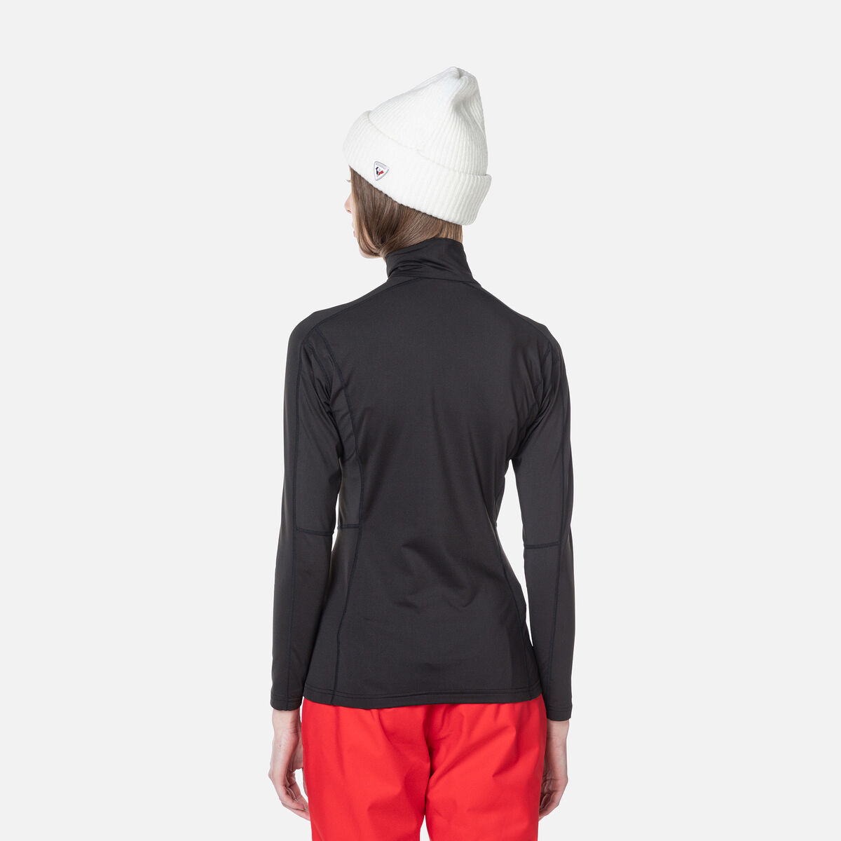 Rossignol Women's Classique Half-Zip Baselayer Top Black