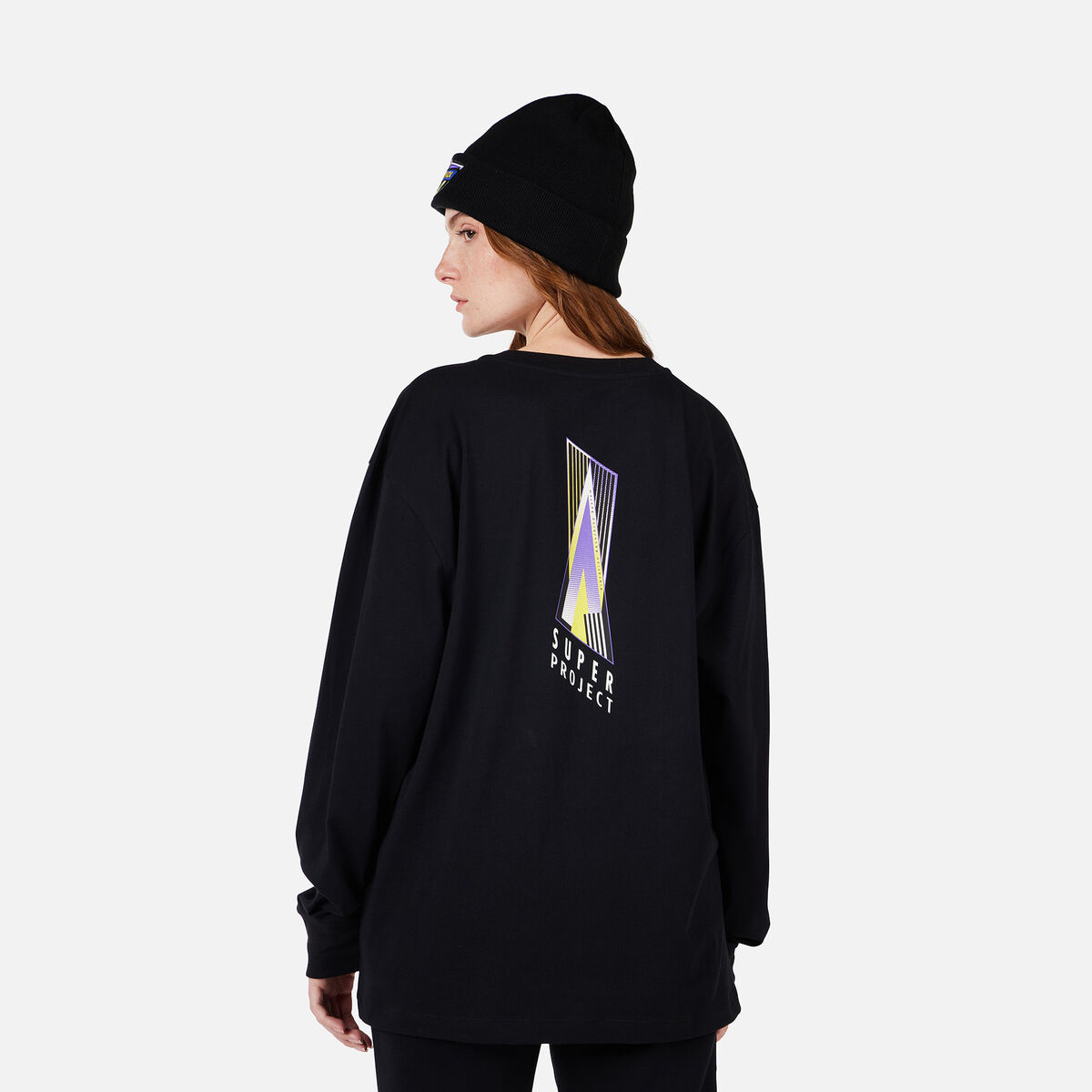 Rossignol Tee-shirt &agrave; manches longues Super unisexe Noir