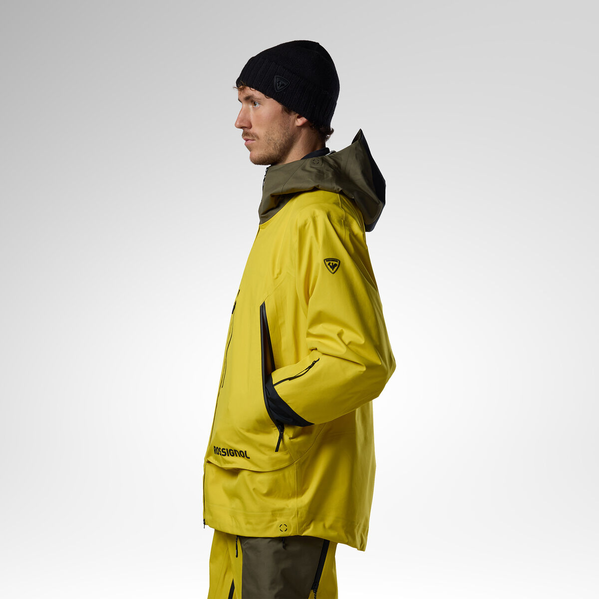 Rossignol MEN'S PROCLIVITY ATHLETE SKI JACKET Yellow