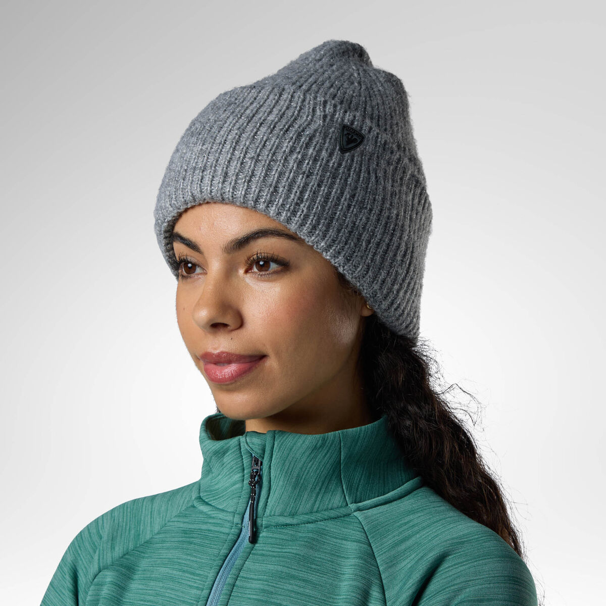 Rossignol Bonnet Snowcrystal pour femmes Gris