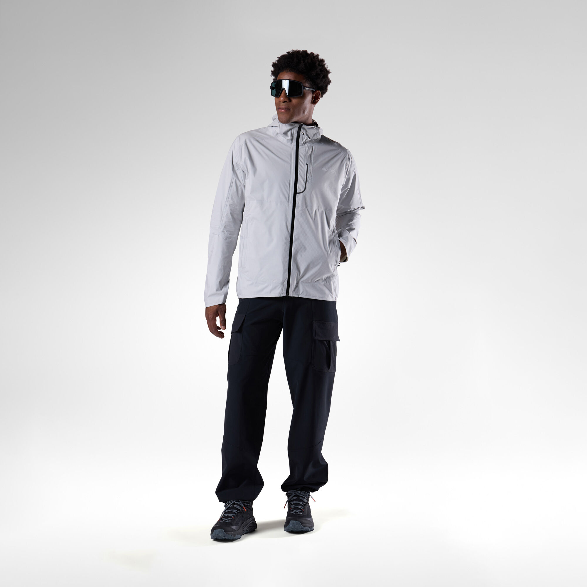 Men's Rainproof 2.5L Shell jacket | grey | Rossignol