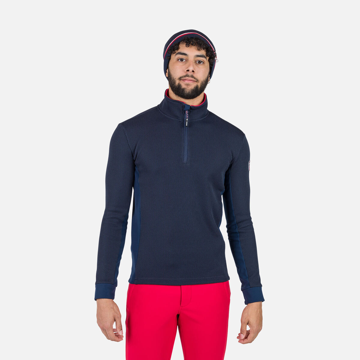 Rossignol Men's Cieloalto Half-Zip Fleece Blue