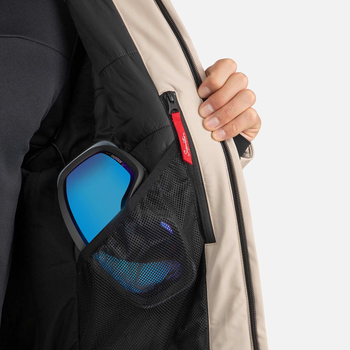 Rossignol Giacca da sci uomo Summit Stripe grey