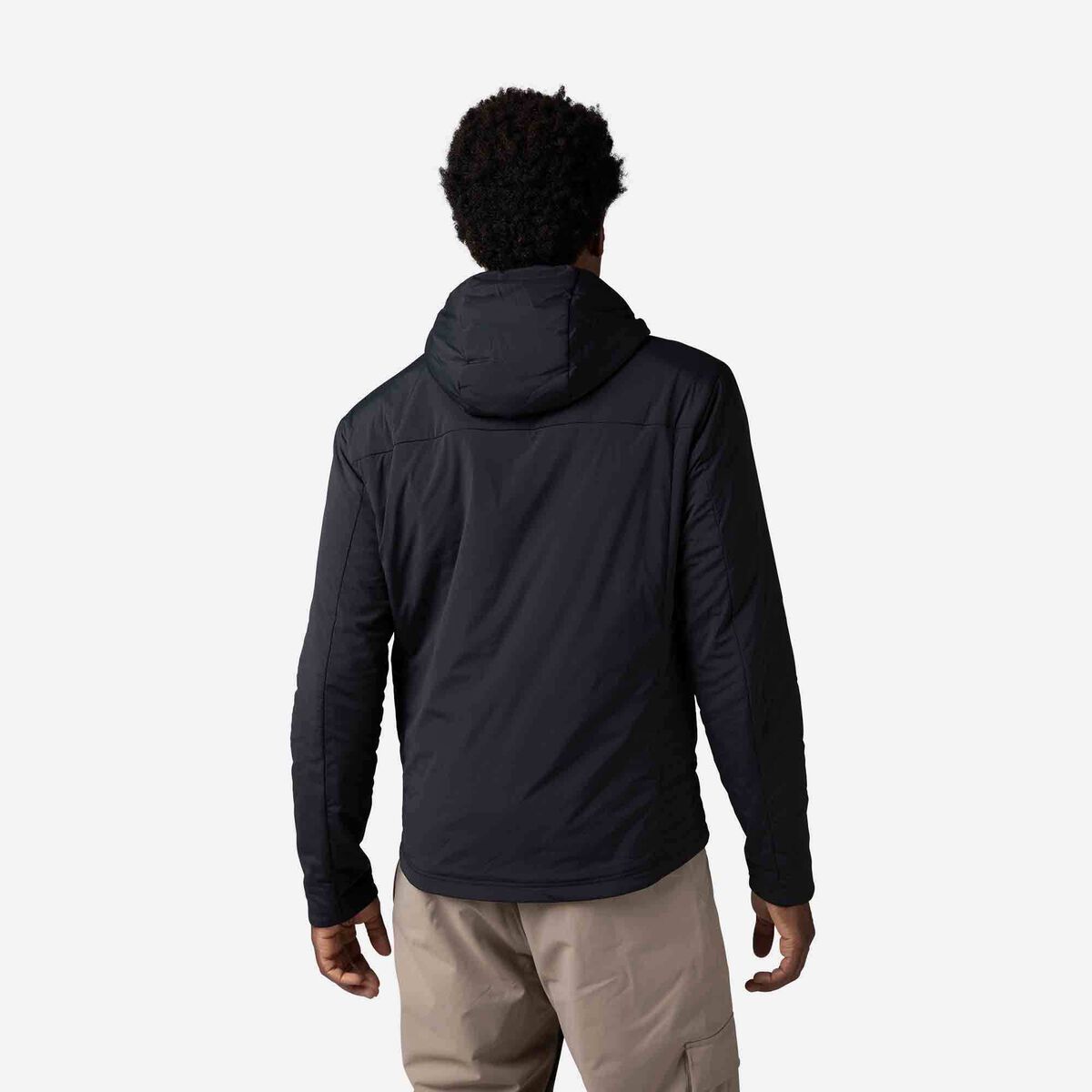 Rossignol Men's Opside Light Insulated Hoodie Jacket Black