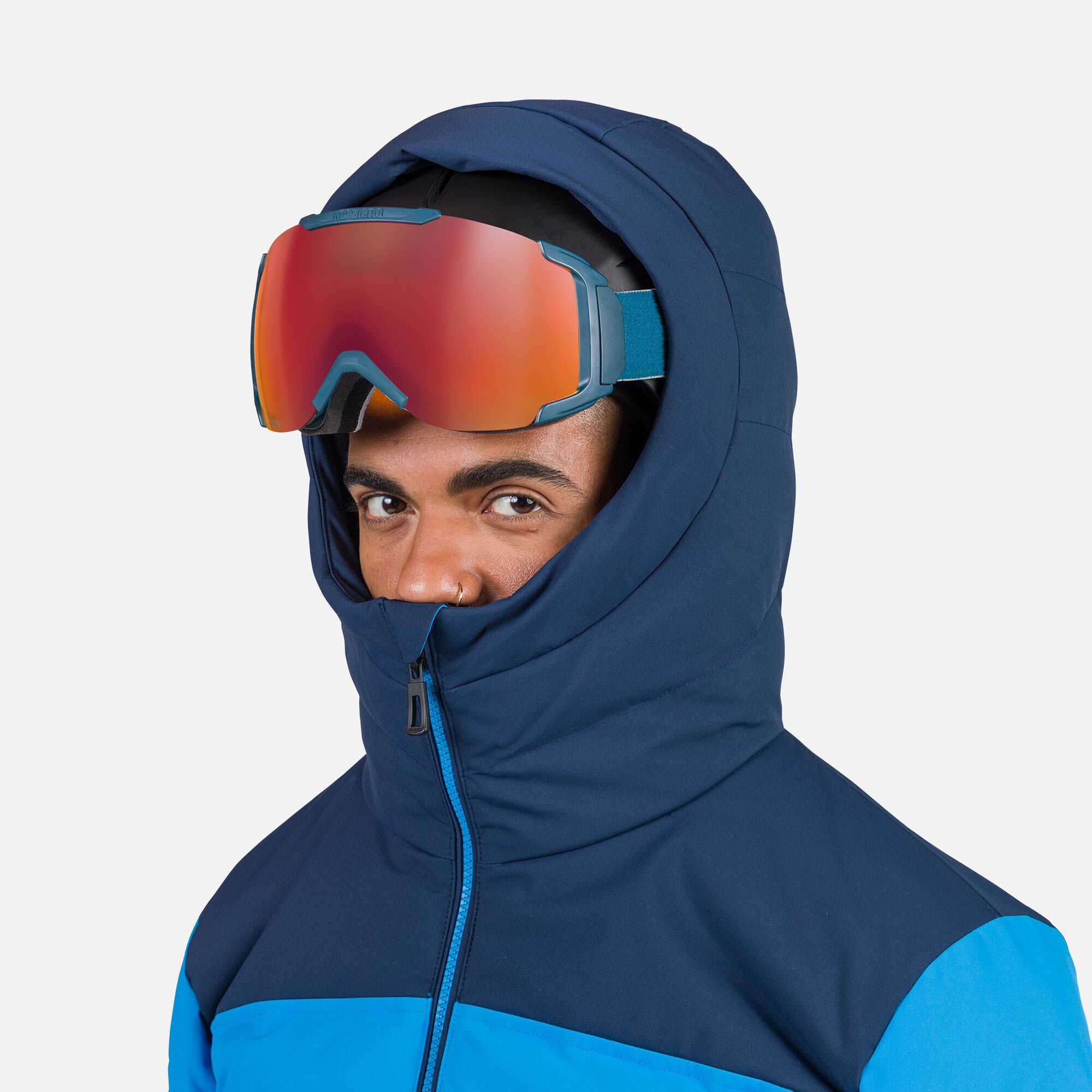 ジャケット・アウター Blue Sky Men's Strawpile Ski Jacket | Blue | Rossignol